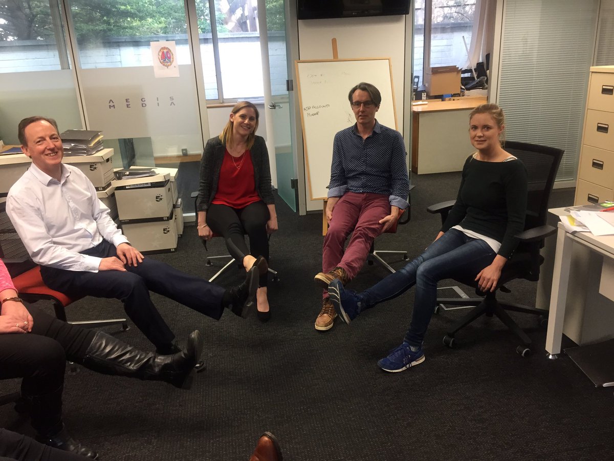 dentsuIE's tweet photo. Kicking off our Workplace Wellbeing Celebrations this week with some planks and leg raises! 💪🏼💪🏼@WellbeingDayIRL #workwell17 #GetFitWithDan https://t.co/1pdl7bdQHi