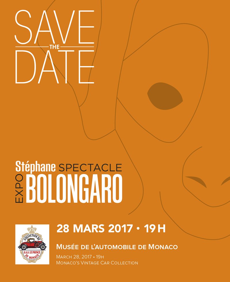 StephBolongaro's tweet photo. Demain! Exposition des œuvres de l'artiste Stéphane Bolongaro au Musée de l'automobile de #monaco. Plein de bonnes surprises...@Monaco_Matin https://t.co/jKnpYHO0kv