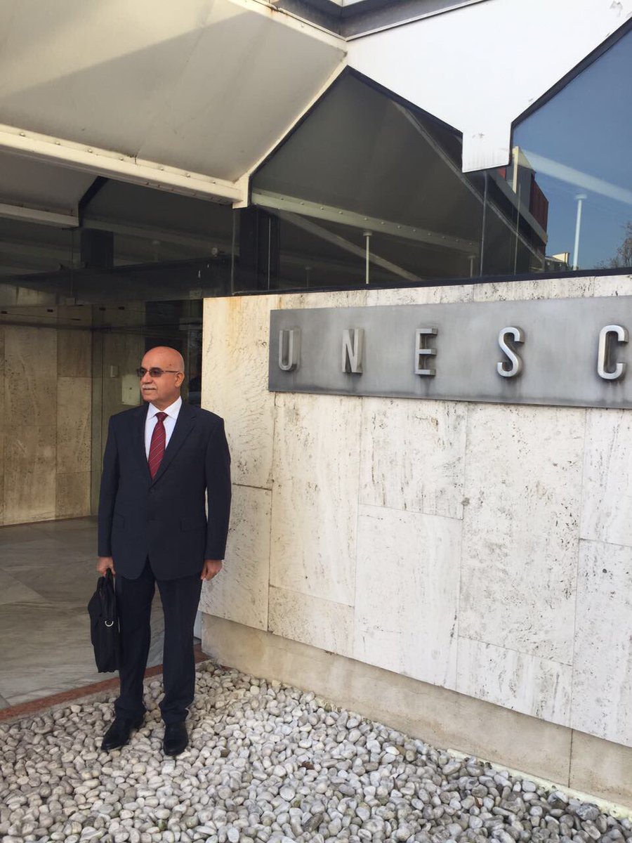 مستمرون بعقد الاجتماعات واللقاءات في باريس مع سفراء ووزراء الدول المعنية.. بانتظار الانتخابات في الشهر القادم #صالح_الحسناوي #unesco