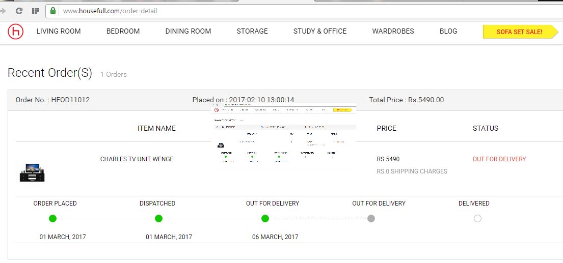 Tarun1967's tweet photo. @akshaychat I'm unable to locate my order @housefull.com  shipped to me 45 days back, pls help. Tarun #9616530350 sorry to disturb https://t.co/wBmknY06HY