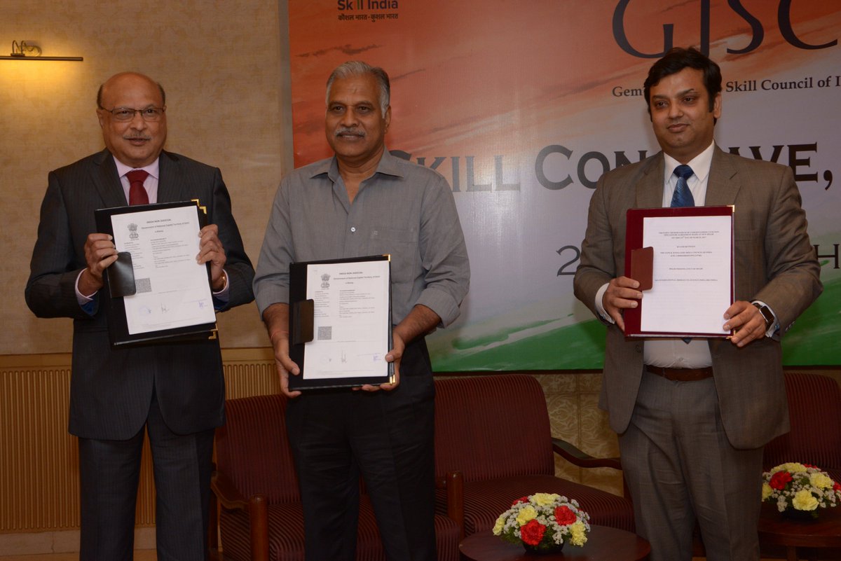 GJSCI's tweet photo. GJSCI signs MOU with Delhi Prisons Authority for Tihar inmates skilling
@RajivPratapRudy @PMOIndia @NSDCINDIA @MSDESkillindia https://t.co/j7KsUI2BZi