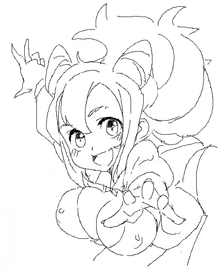 休憩中に落書き… 