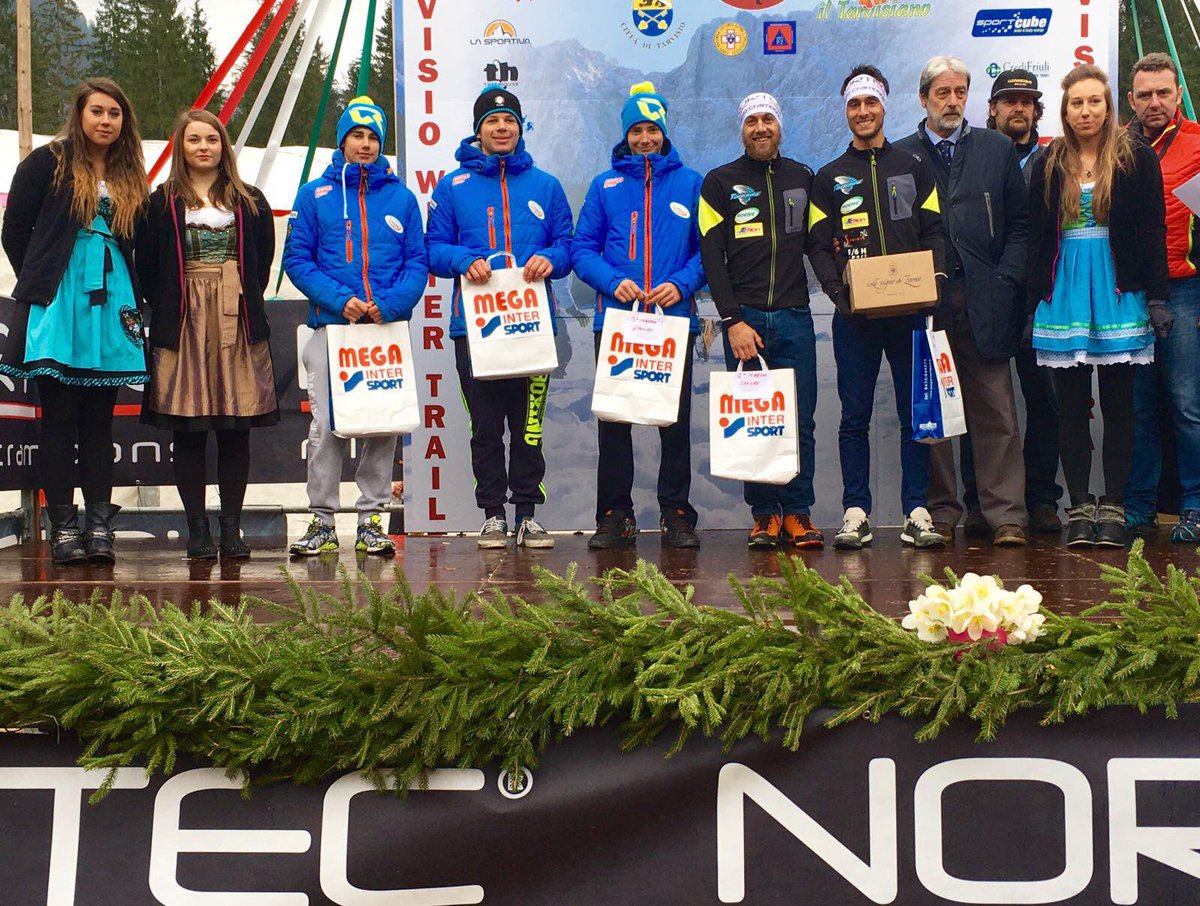 TornadoRunTeam's tweet photo. @DiegoDottFlow Diego Avon si aggiudica la prova TrailShortTarvisioWinterTrail sui 10km davanti a Nicola Bassi, Silvia Serafini 2°nella(15km) https://t.co/GPu5E08tpc