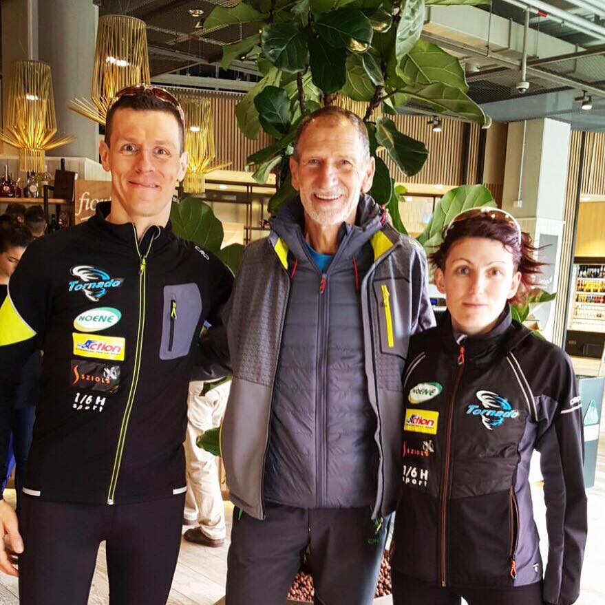 TornadoRunTeam's tweet photo. A Milano allenamento di gruppo con la presenza dei nostri Marco Franzini e Moira Guerini insieme al nuovo testimonial CMP Marco Olmo https://t.co/ceooPTDuvW