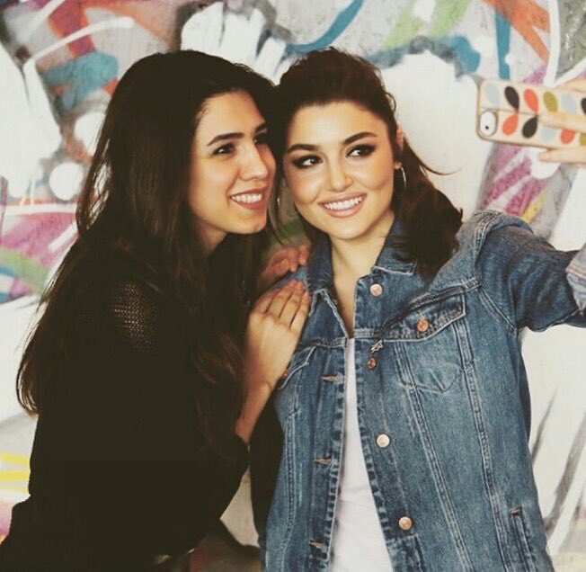 ريبورتاج هاندا مع المذيعه سينيم #handeerçel
