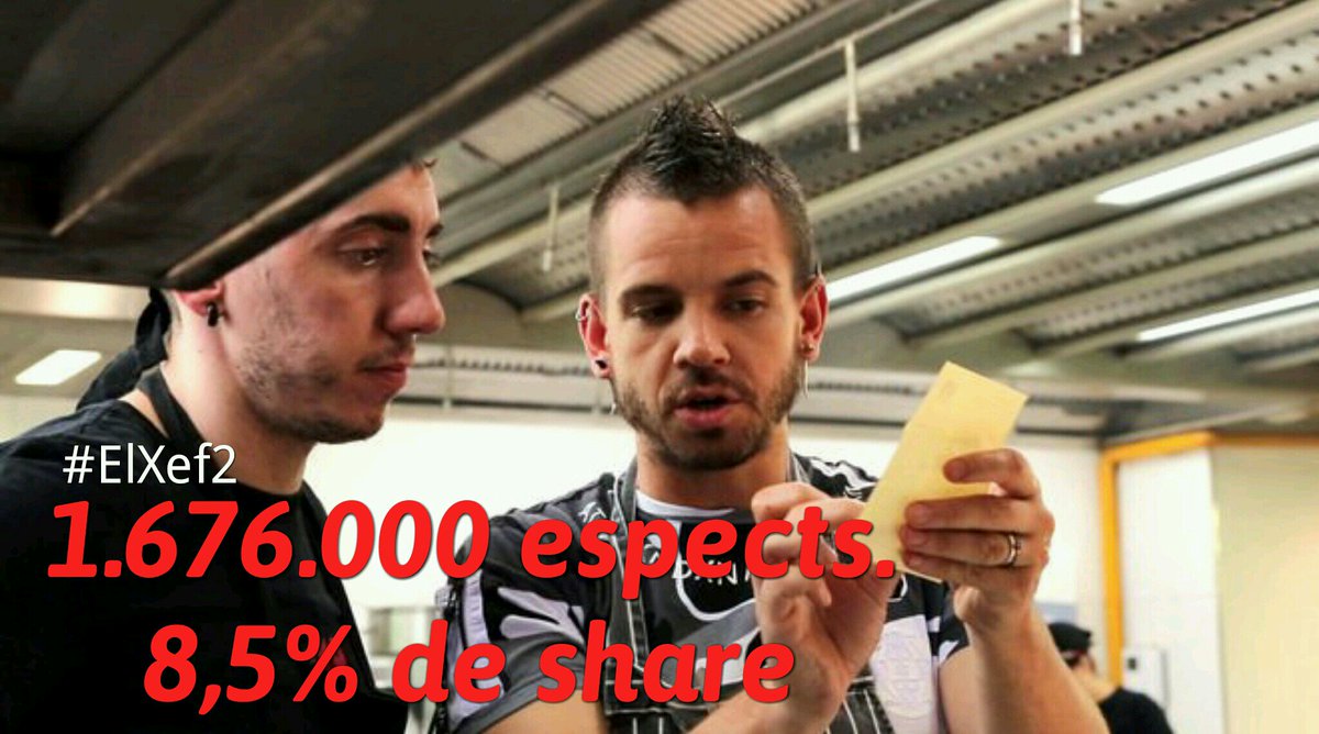 MasQTele's tweet photo. #ElXef2 brilla en la noche de @cuatro reuniendo a 1.676.000 espectadores (8,5% de share) @Dabizdiverxo @elxef https://t.co/GgCS816ow7
