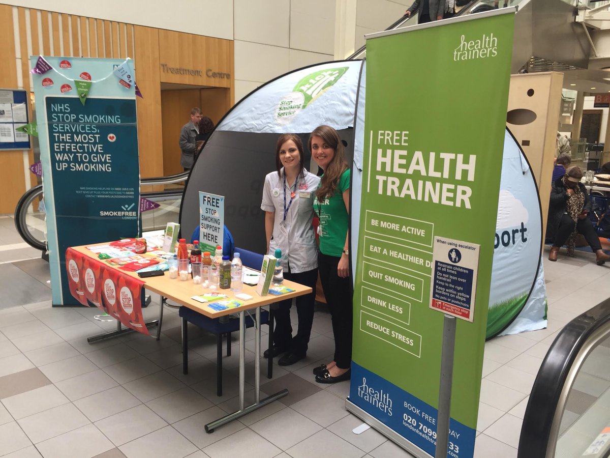 LHealthTrainers's tweet photo. Great to see @KICK_IT_NOW &amp; our #HealthTrainers out in K&amp;C. If you want to improve your health or need help stop smoking please get in touch https://t.co/Bd29f25ltH