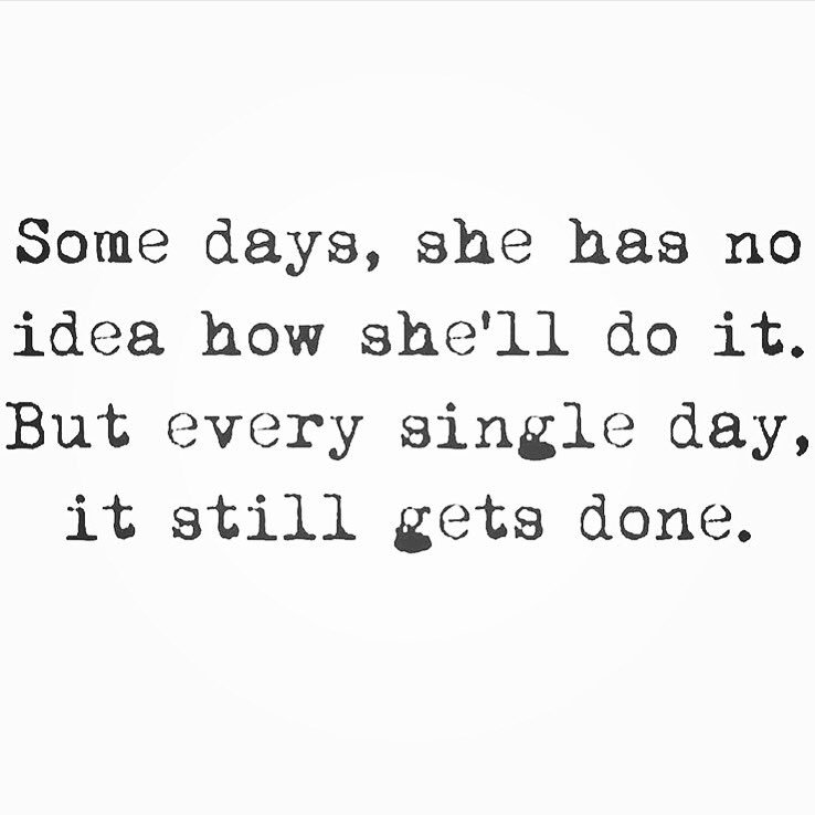 thetracymoore's tweet photo. It still gets done. To all the women taking 1 min at a time, checking off lists, getting ish done, trying not to lose it, this is for you. https://t.co/mWT7ZHqDUy