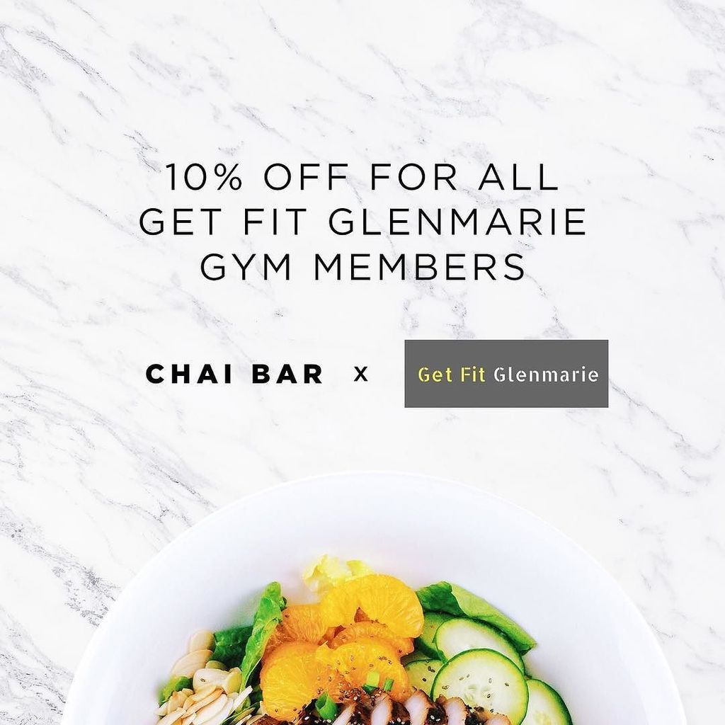 chaibarmy's tweet photo. Clean eats and gym work is the best way to #livefit. @getfitglenmarie gym members get 10% … https://t.co/tA9tOWlaTr https://t.co/tO36Wer0pi