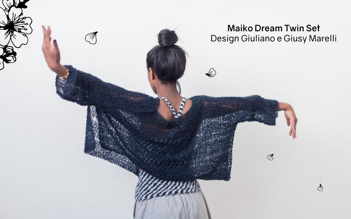 bettaknit's tweet photo. Maiko Dream Twin Set: tecniche semplici e di grande effetto, per un Twin Set in finissima alpaca estiva. 
https://t.co/hHCghNZw35
#knitting https://t.co/x6SkiJ441P