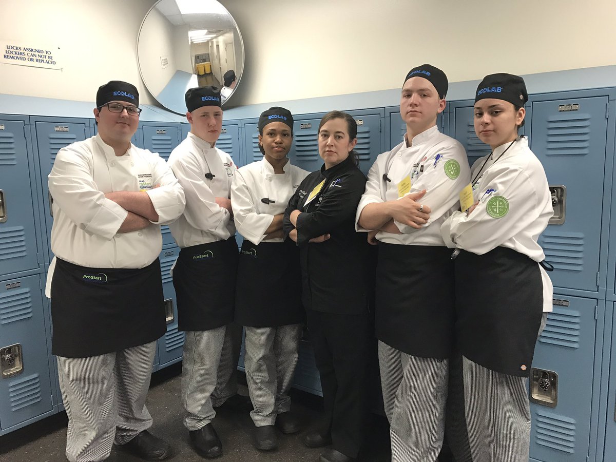 RCHSCulinary's tweet photo. @ProStart State Invitational. Didn't place but the kids were incredible! #culinaryarts #wevegotthis #txprostart #RCgoat @TXRestAssoc https://t.co/InADakQz2z