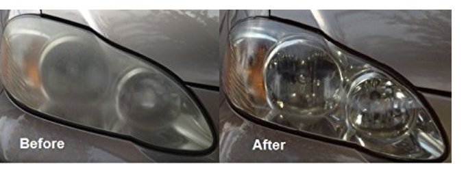 Before and After! 

#yellowOffHeadlightRestorationWipes #Headlights #CarLovers