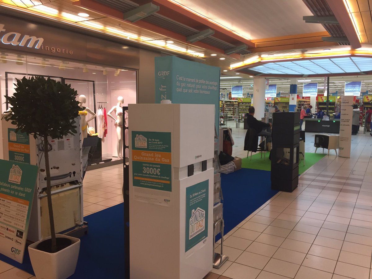 erosjul's tweet photo. Venez nous rencontrer sur le stand Grdf au Carrefour à Thionville ! Profiter de primes exceptionnelles ! #GRDFEST #GRDFEST #15zaineduGaz https://t.co/LseMvqNFE5