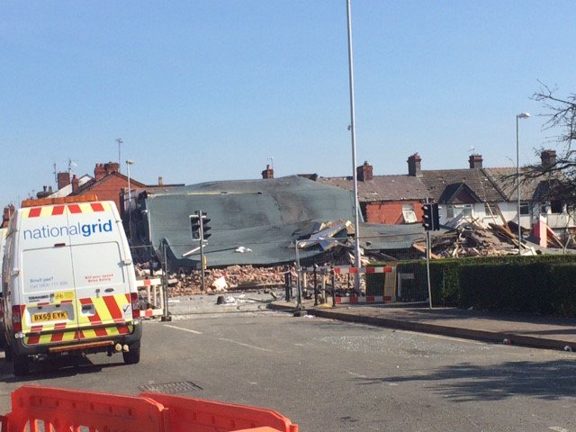 MikeJones523's tweet photo. Images from our adjusters in Wirral today give an impression of damage following Saturday's #explosion - we are appointed on numerous claims https://t.co/vMoZD3FNBc