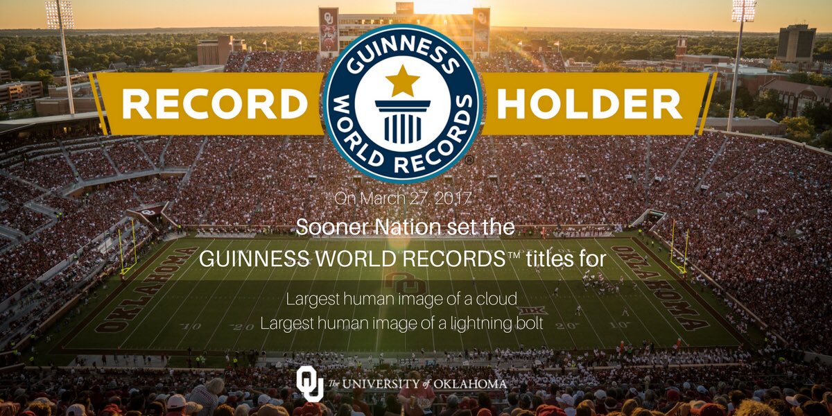 University of Oklahoma tweet media