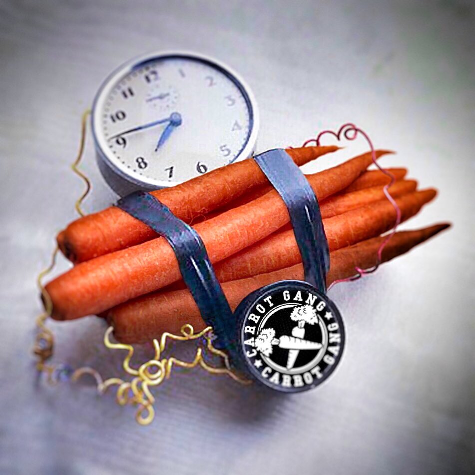 WeWideAwake's tweet photo. Bang bang carrot gang! 💥💥 https://t.co/nrxU1YdYub