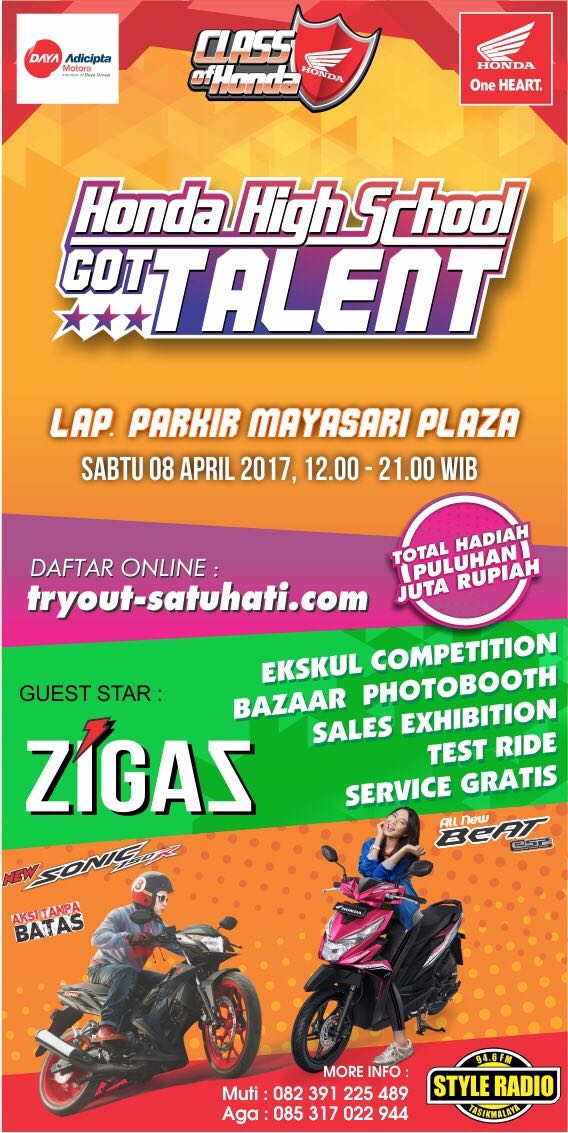 Coming Soon Event Style With Honda One Heart