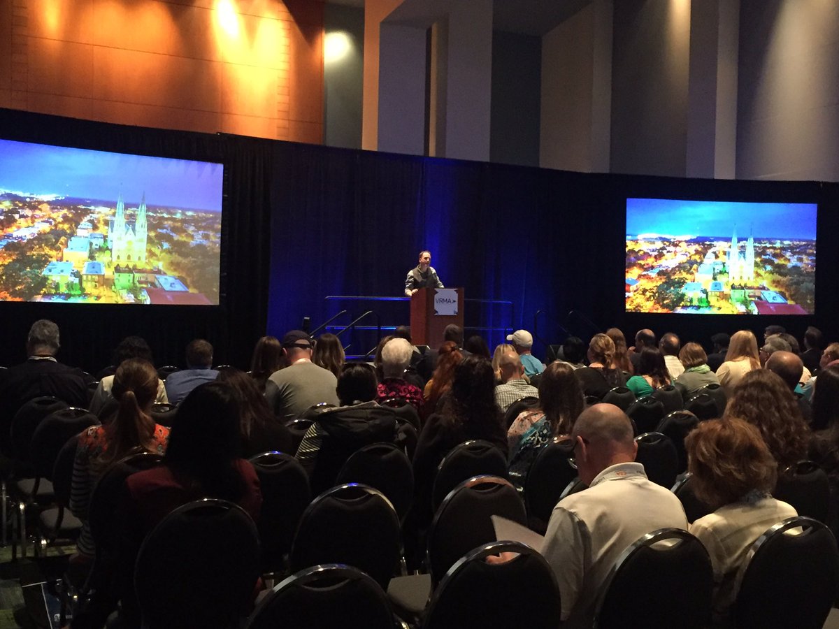 ProducerNicole's tweet photo. Adventure travel writer @robinesrock talks 24 countries in 12 months #VRMAeast @hostfully_ https://t.co/U80fXHvZ9Z