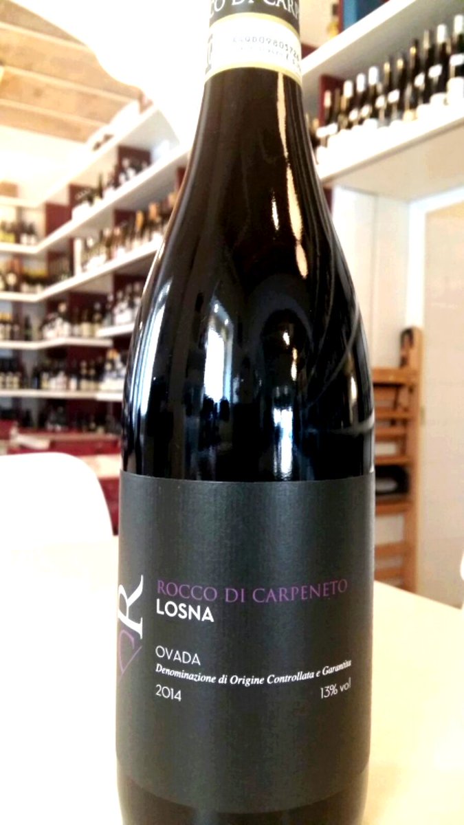 JustWineconcept's tweet photo. Da oggi in #mescita #Ovada Losna @roccocarpeneto! #Wineconcept #piemonte #dolcetto #winelover #vino #wine #italianwine https://t.co/XFgKAXvIzC