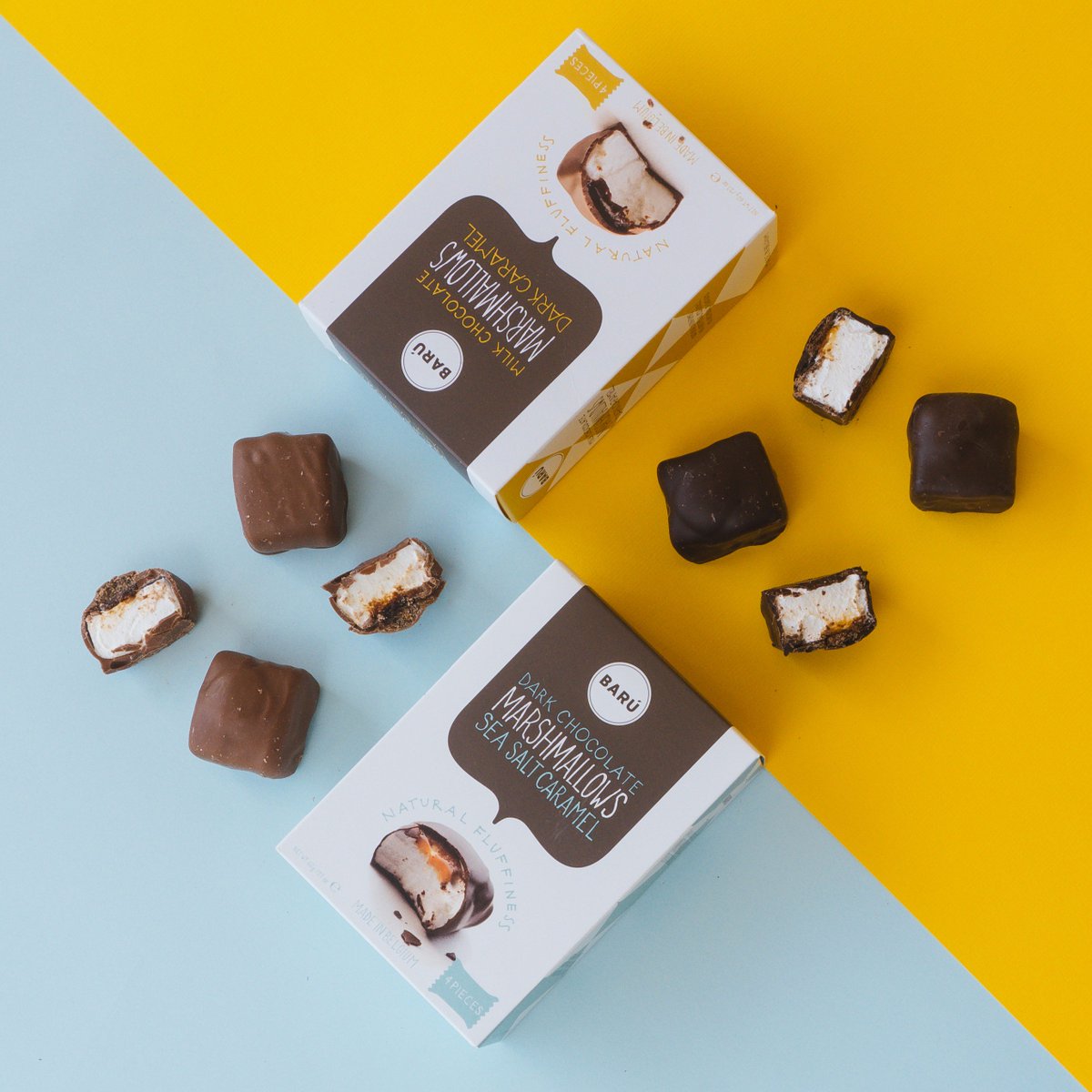 BARU_CHOC's tweet photo. This week's battle is between two favourites - would you choose #Darkchocolate with #SeaSaltCaramel or #Milkchocolate with #DarkCaramel? https://t.co/dGMN9NxLu0