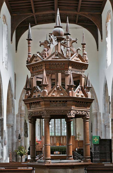 YalePevsner's tweet image. Beautiful font cover made in 1630 by John Turner, St Mary, Mendlesham, #Suffolk #Pevsner #BuildingsofEngland