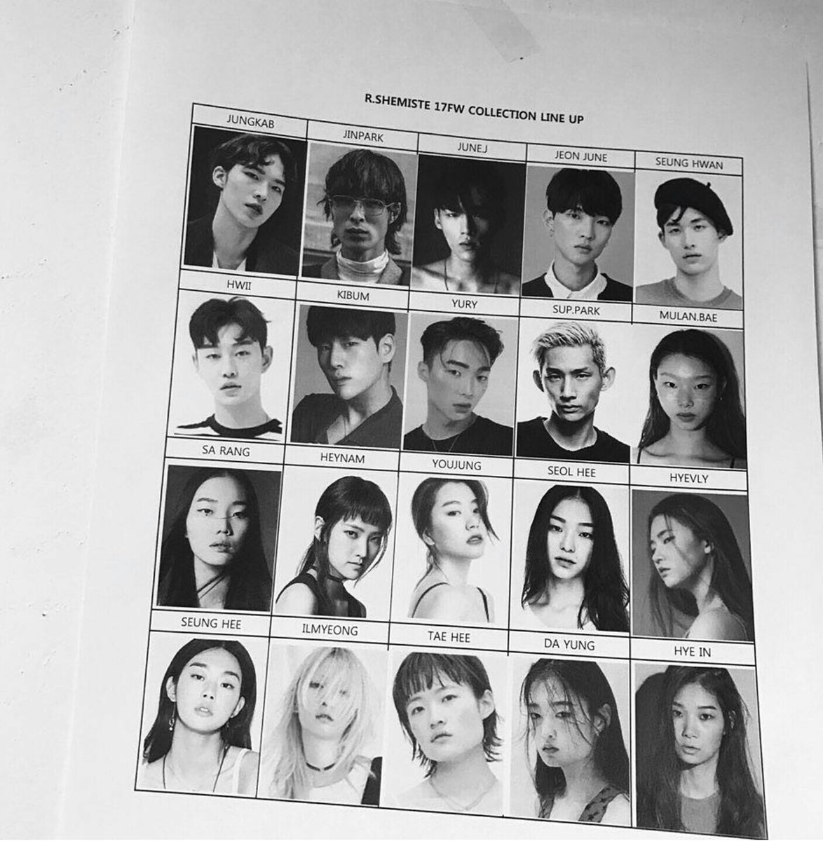 ForMo_Team's tweet photo. [Model Lineup] RSHEMISTE
SEOUL FASHION WEEK FW17 
#rshemiste #sfw #sfw17 #서울패션위크 #모델  #modellineup #fashionshow #runway #malemodel https://t.co/QZUWNfWh6V