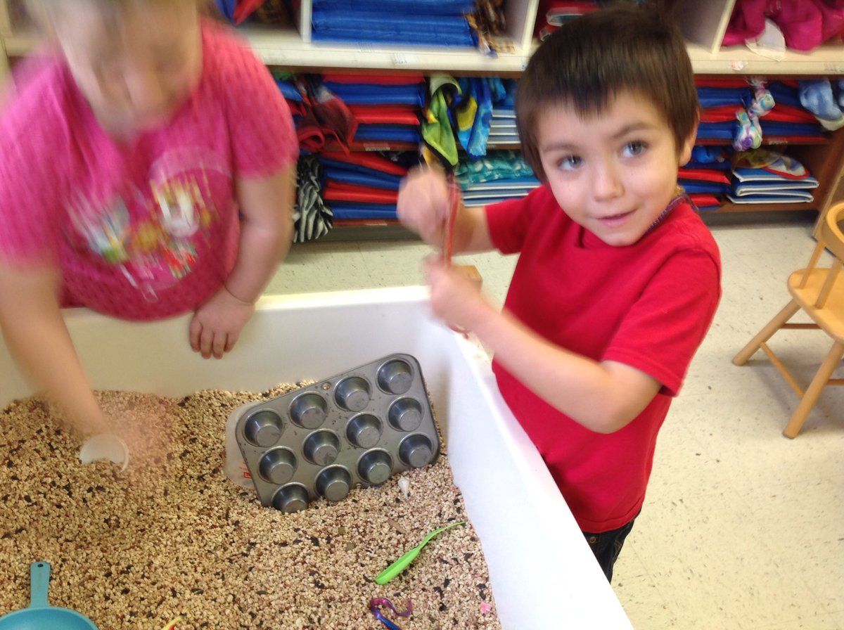 ARStallman's tweet photo. Fishing worms and beaded worms...pre-k fun https://t.co/yNBs8VuKhU