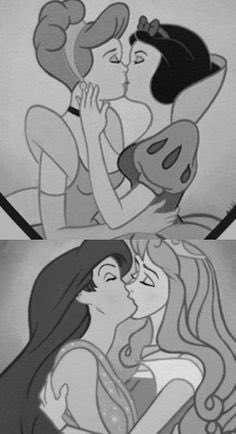D_L_O89's tweet photo. Might be a bit sad but i love these #AlternativeDisney #Princess #LGBT https://t.co/HcdiOtu30a