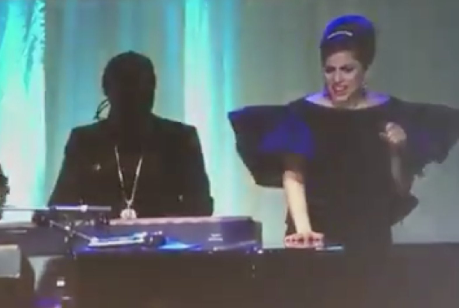 Watch Stevie Wonder and Lady Gaga sing Elton John Happy Birthday 