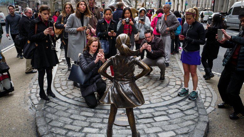 The "Fearless Girl" statue will stare down the Wall Street bull for another year cnn.it/2opyNaE
