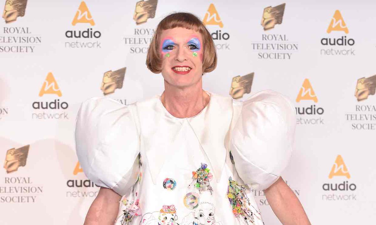 Showcase Culture (@showcaseculture) on Twitter photo 'In your face, David Attenborough!': Congratulations to <a href="/Alan_Measles/">Grayson Perry</a> who took home 2 <a href="/RTS_media/">Royal Television Society</a> awards for #AllMan ow.ly/uu8n30aiauQ 'In your face, David Attenborough!': Congratulations to <a href="/Alan_Measles/">Grayson Perry</a> who took home 2 <a href="/RTS_media/">Royal Television Society</a> awards for #AllMan ow.ly/uu8n30aiauQ