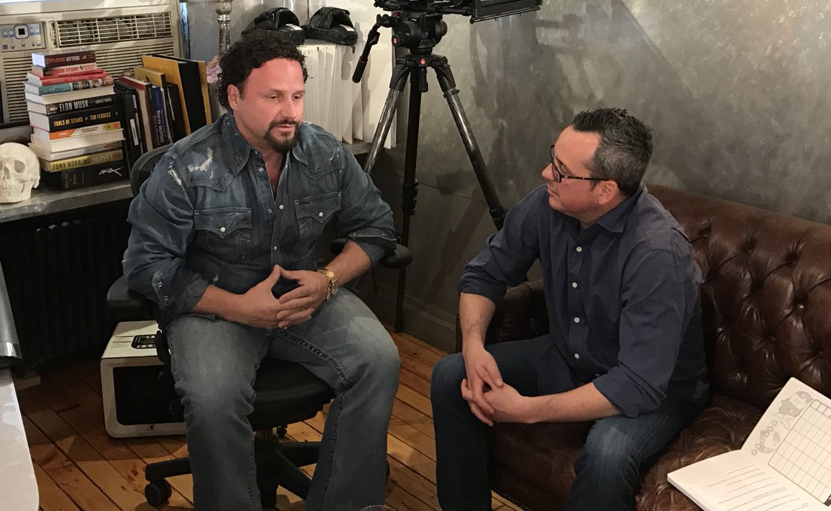 exp_perception's tweet photo. Just wrapped a great conversation w/Andrew Coppa, flashing back to the early days of @exp_perception. Coming soon to #theperceptionchannel https://t.co/wOdJwQlcfd