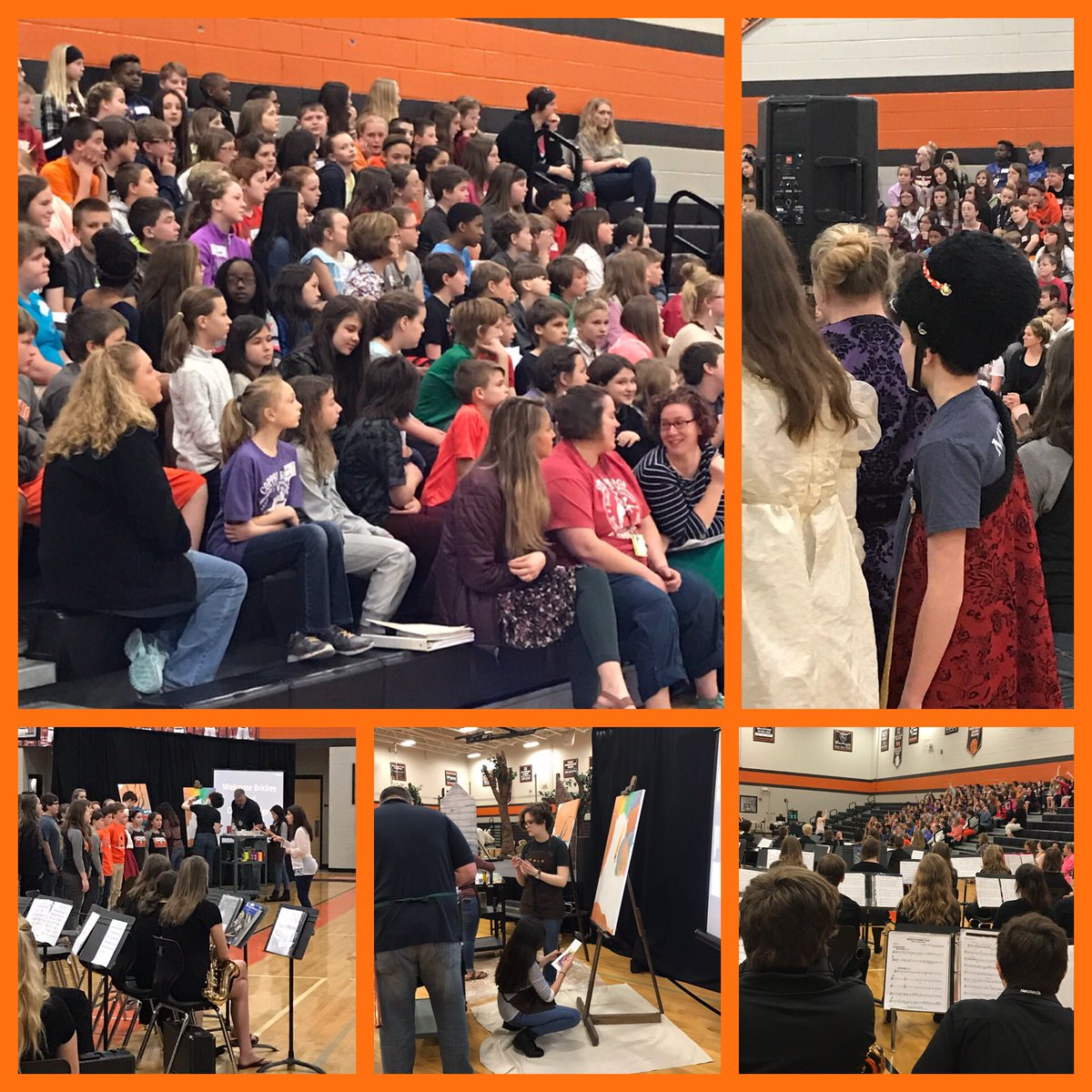 StevenYork01's tweet photo. Great visit today from @brickeymccloud and Copper Ridge. Welcome Class of 2024! The future is bright @PowellMiddle #OnePowell @knoxschools https://t.co/pVqiOdFrl8