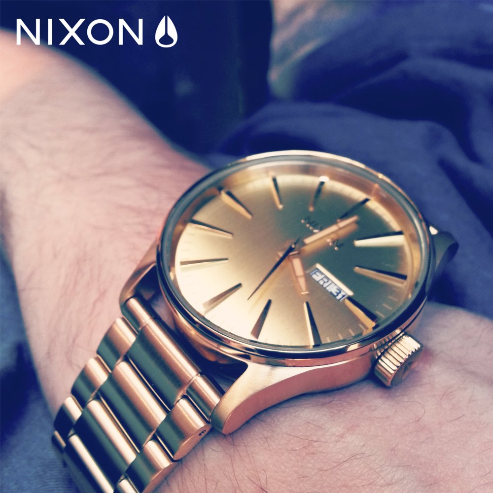 Gold Is The New Black: Nixon Sentry SS R3299
#armcandy #fresh #allgold #fashion #style #love #ilovethelot