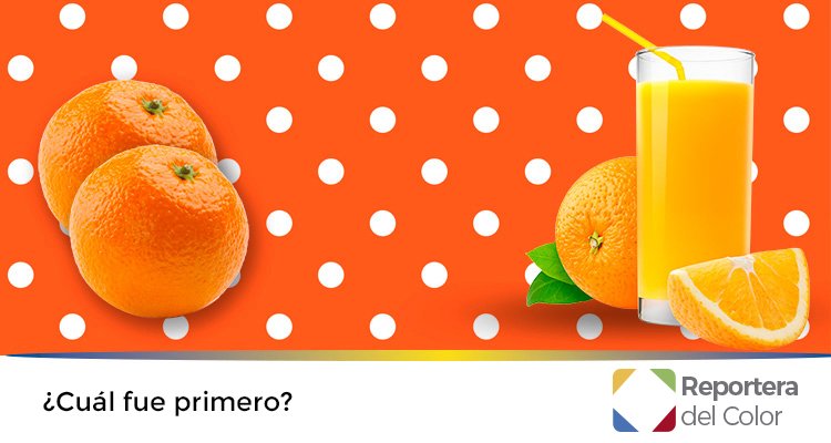 PinturasMontana's tweet photo. Tengo muchas #Curiosidades sobre el color. ¿Cuál fue primero, el color naranja o la fruta? #ReporteraDelColor https://t.co/JVjic1fJYx