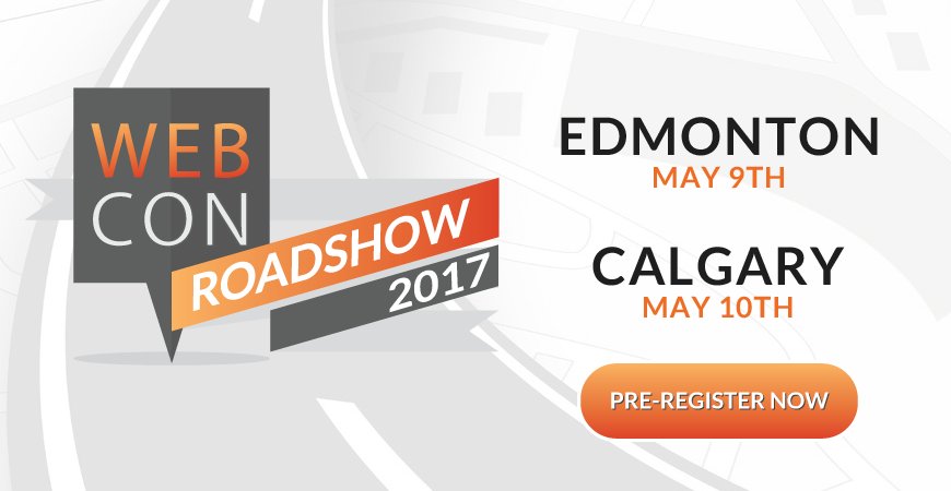 Pre-Registration is now open for Edmonton &amp; Calgary stops! ow.ly/BCKE30aidst #WEBCONRoadshow #multifamily #marketing #conference