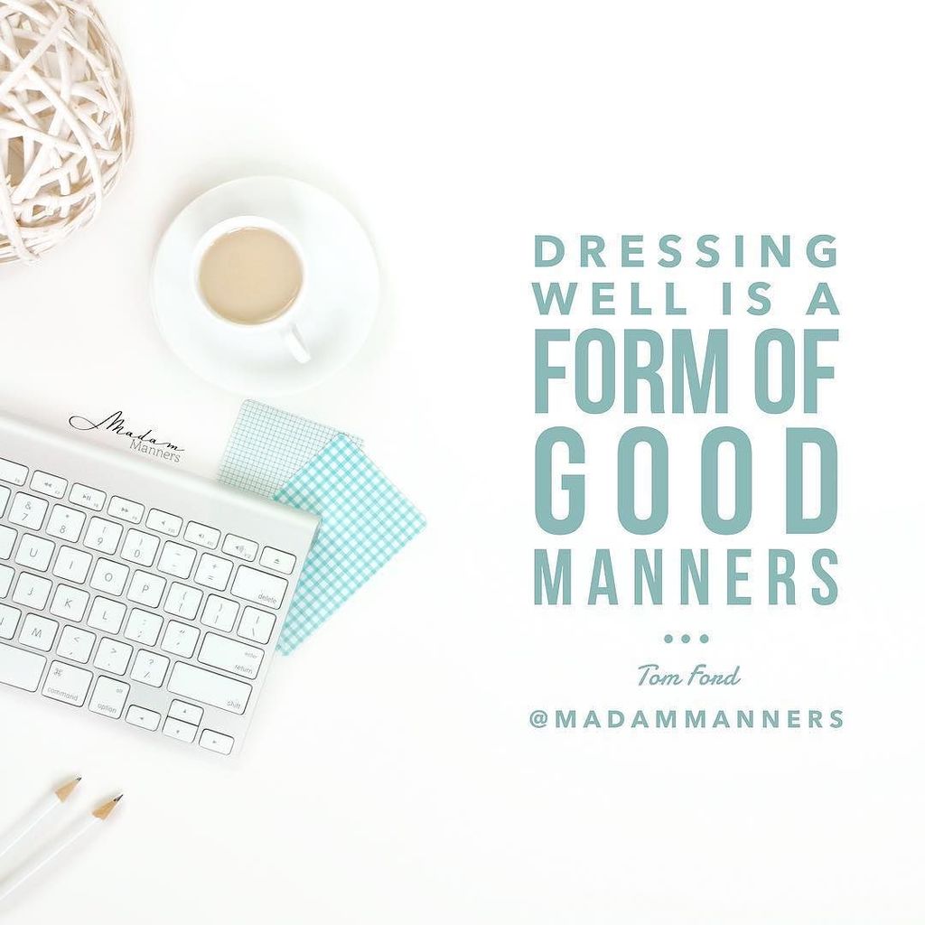 MadamManners's tweet photo. As a child, I remember my mother instilling in me to ALWAYS be presentable. Clothes ironed, well put together, hair… https://t.co/xzRzOBct7r
