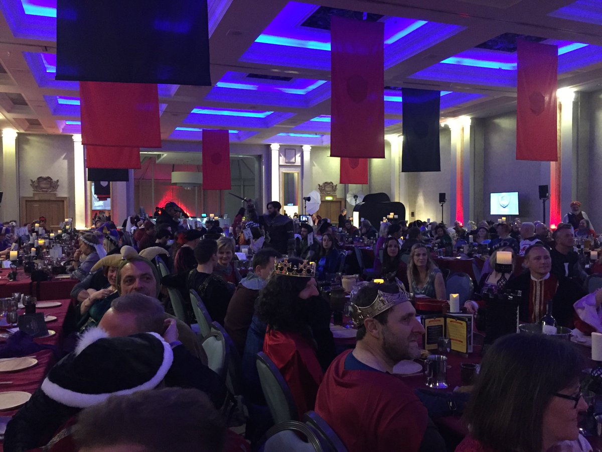 Rockinghorse67's tweet photo. We had a great time @BTNMedieval on Saturday evening. @GrandBrighton taken back in time thanks to @mayowynnebaxter. Official pics to come! https://t.co/iJyHQPrZ3S