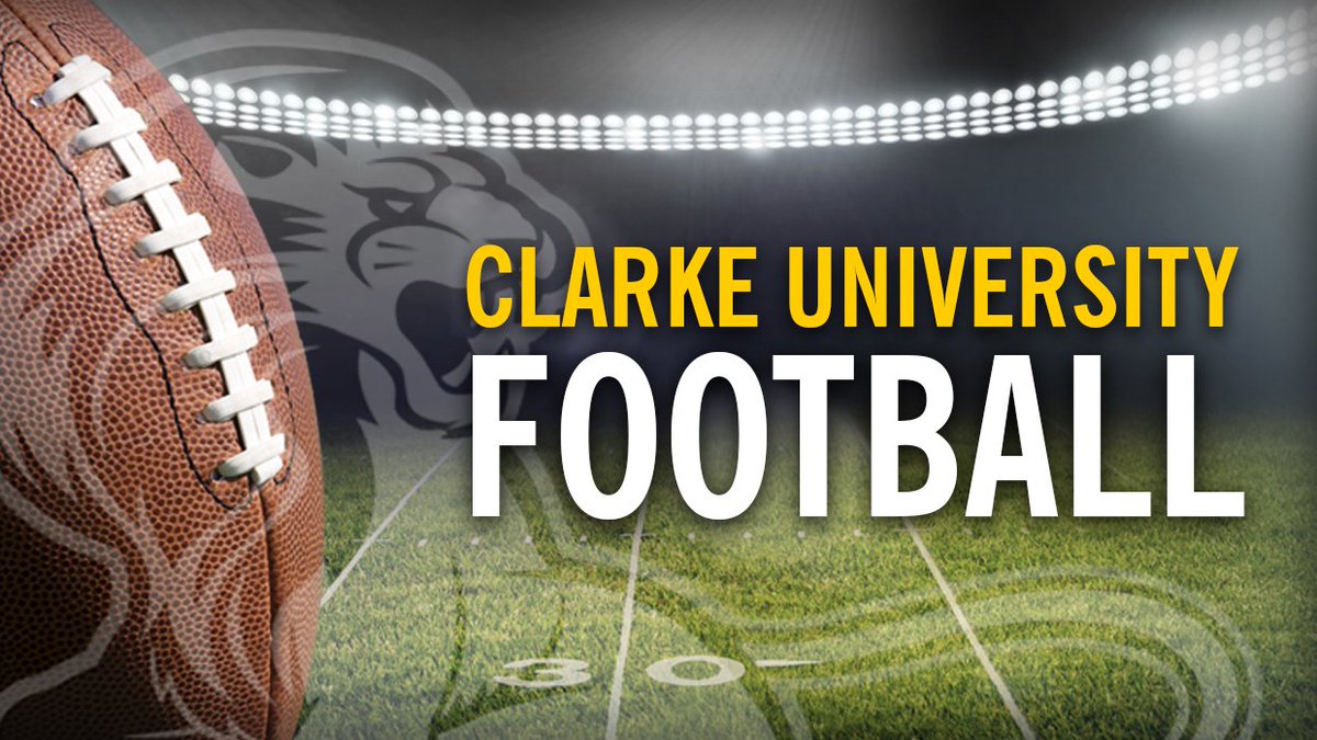 ClarkeAthletics's tweet photo. Clarke to introduce first head football coach at 3 p.m. press conference.
 - https://t.co/F4yb1yHkZn https://t.co/V3Ewj5luxe