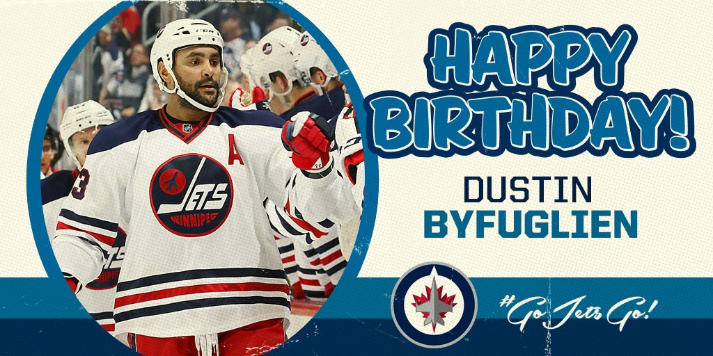 Happy Birthday to Dustin Byfuglien today! 