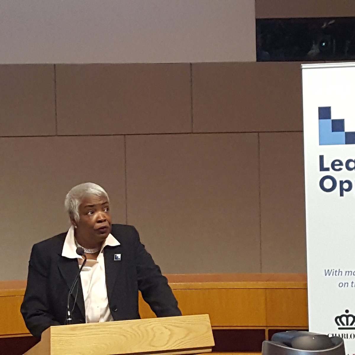onecharlottenc's tweet photo. To get different results, we must do different things. - Commission Chair Ella Scarborough https://t.co/gzX1EqT23o