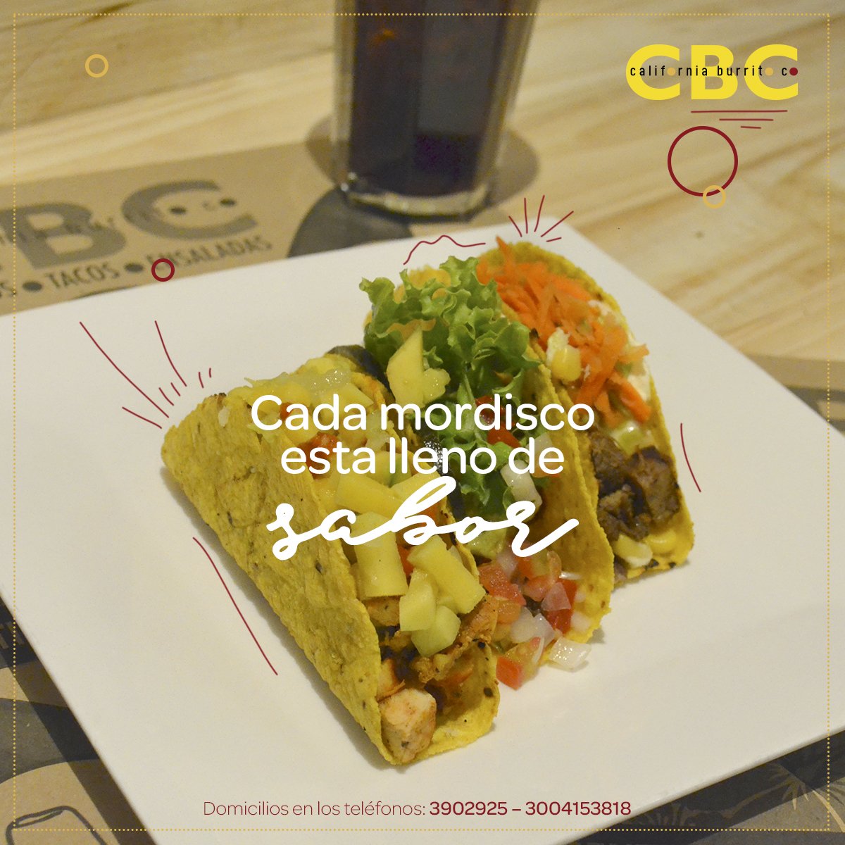 CBC_Colombia's tweet photo. Cada mordisco está lleno de delicioso sabor, además puedes disfrutarlo sin remordimiento. Domicilios en los teléfonos: 3902925 – 3004153818 https://t.co/bIZWcA60b4