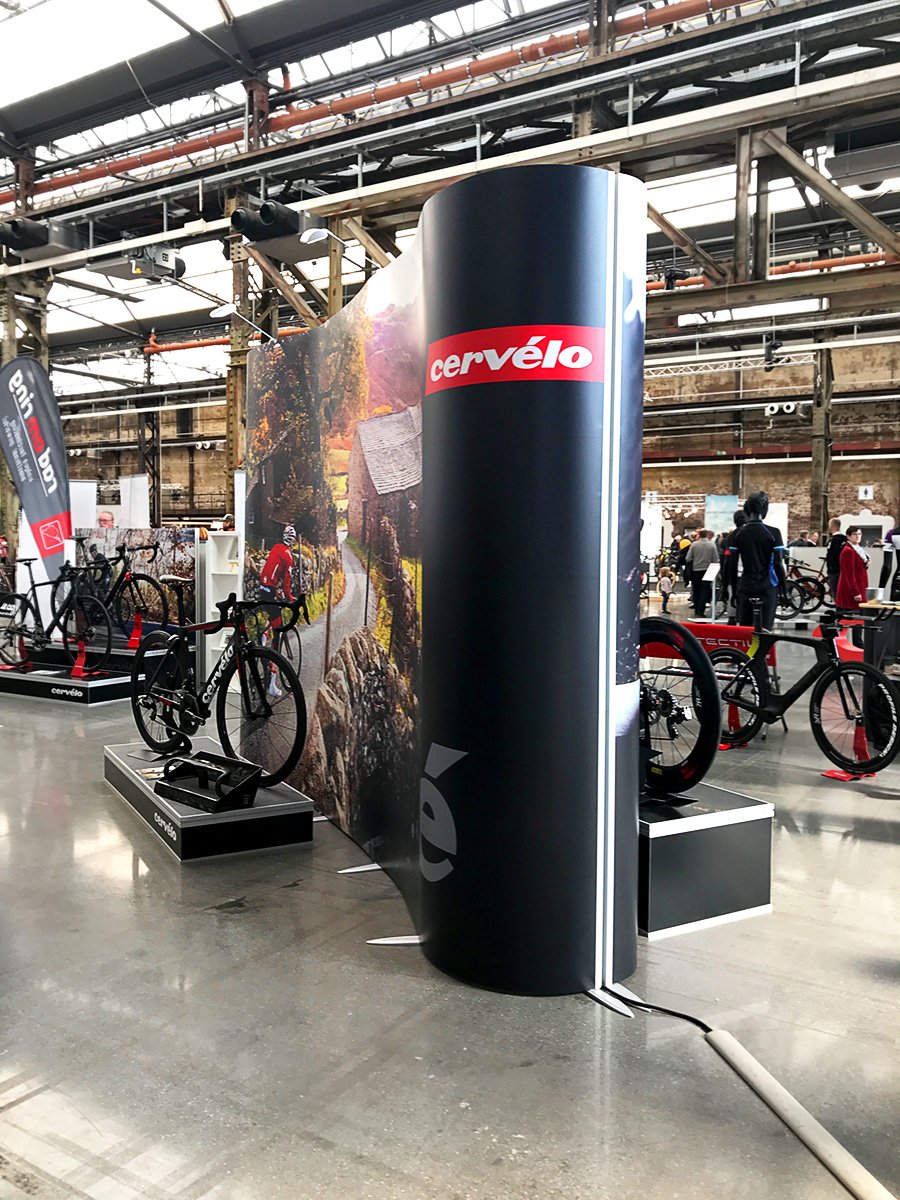 medienkraftwerk's tweet photo. Der neue #Messestand von @medienkraftwerk für #Cervélo #ISOFrame #Messesysteme hier bestellen https://t.co/nepWM7ADWN https://t.co/DBnbCMHJOl