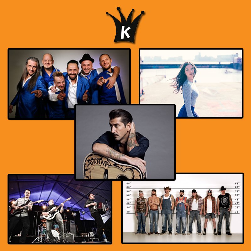 Met nog precies één maand te gaan is dit het laatste deel van de programmering! Kenneh, Maan, BZB, Danny Vera en The Wetnecks!