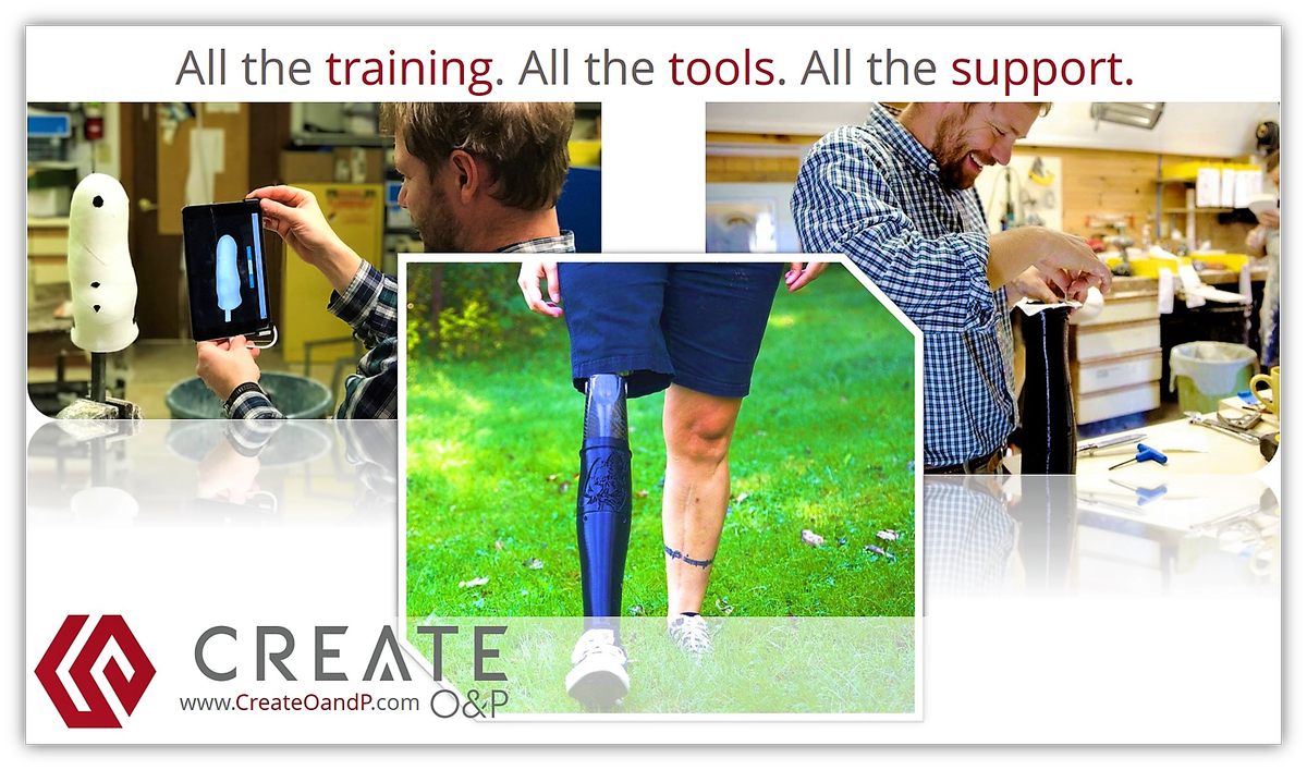 CreateOandP's tweet photo. All the training, tools and support. What are you waiting for?
info@createoandp.com
#create3400 #prosthetics #amputee #3dprintint #OandP https://t.co/UsU7KUyPUK