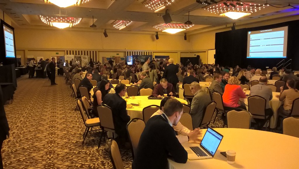 karlokukec's tweet photo. The stage is set for day 1 of #icbi31 https://t.co/37Y0QhTiDj