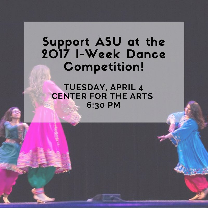 gmu_asu's tweet photo. Come out and cheer on the Afghan Student Union at the I-Week Dance Competition this year!💃🏻🇦🇫 https://t.co/jfi1m7x1qY