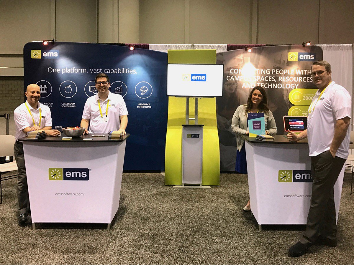 EMS_Software's tweet photo. We were THRILLED to reconnect with current customers and tech enthusiasts alike last week at #ACUI17 and #eLive17! https://t.co/DnCOvMyjJ3