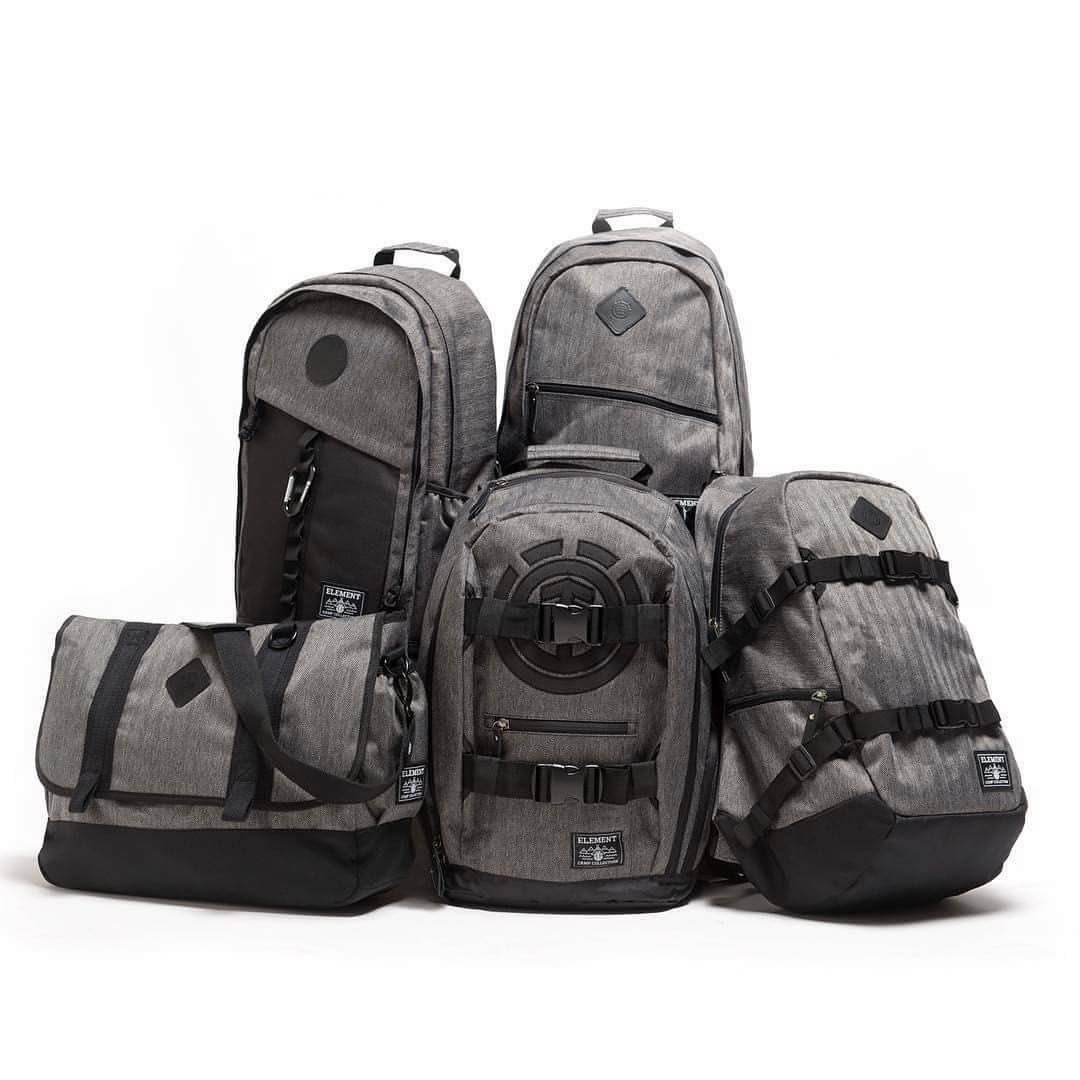 ElementJapan's tweet photo. Elementの人気バッグシリーズ "Camp Collection"。ライダーもオススメする使い勝手の良さ👍🏻 >>> #CampCollection #Backpack #MadeToEndure #Element25th https://t.co/bZte5aAmmF