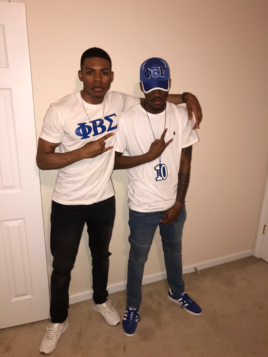 DashawnRoby1's tweet photo. This weekend was one for the history books. Finally joined the best frat in the world #phibetasigma #BetaGamma https://t.co/VvendHzC6l